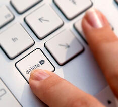 slet din data på din telefon, tablet og computer således