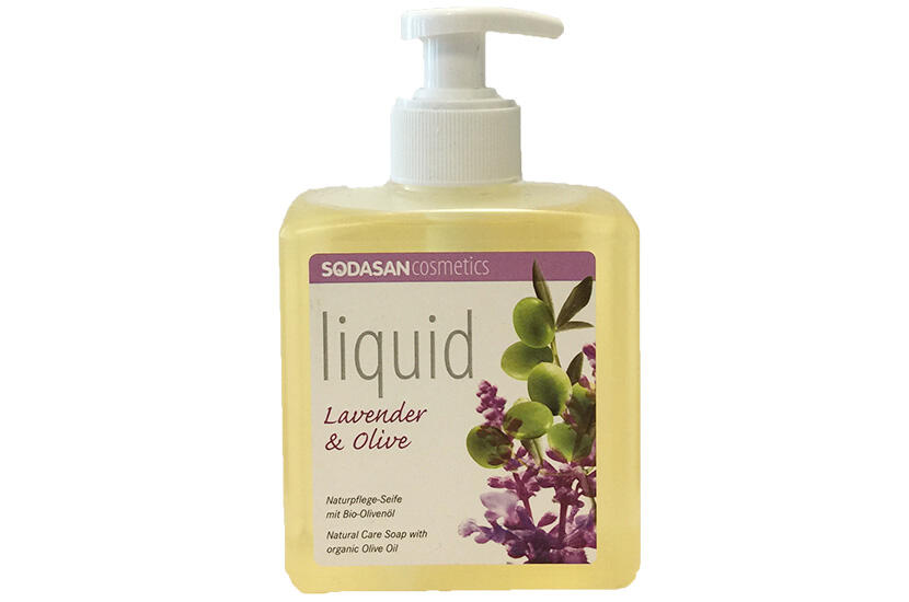 Cosmetics Liquid lavender & olive Sodasan