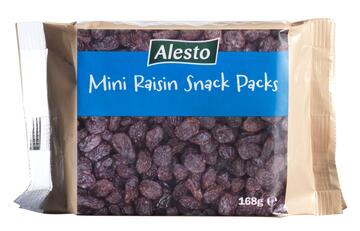 Mini Raisin Snack Packs Alesto