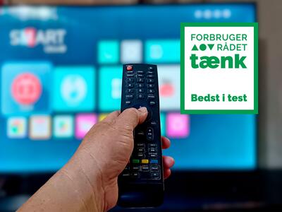 smart tv med Bedst i Test logo