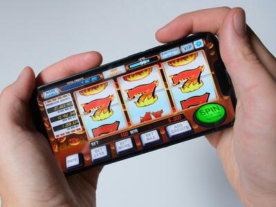 Smartphone med casino spil